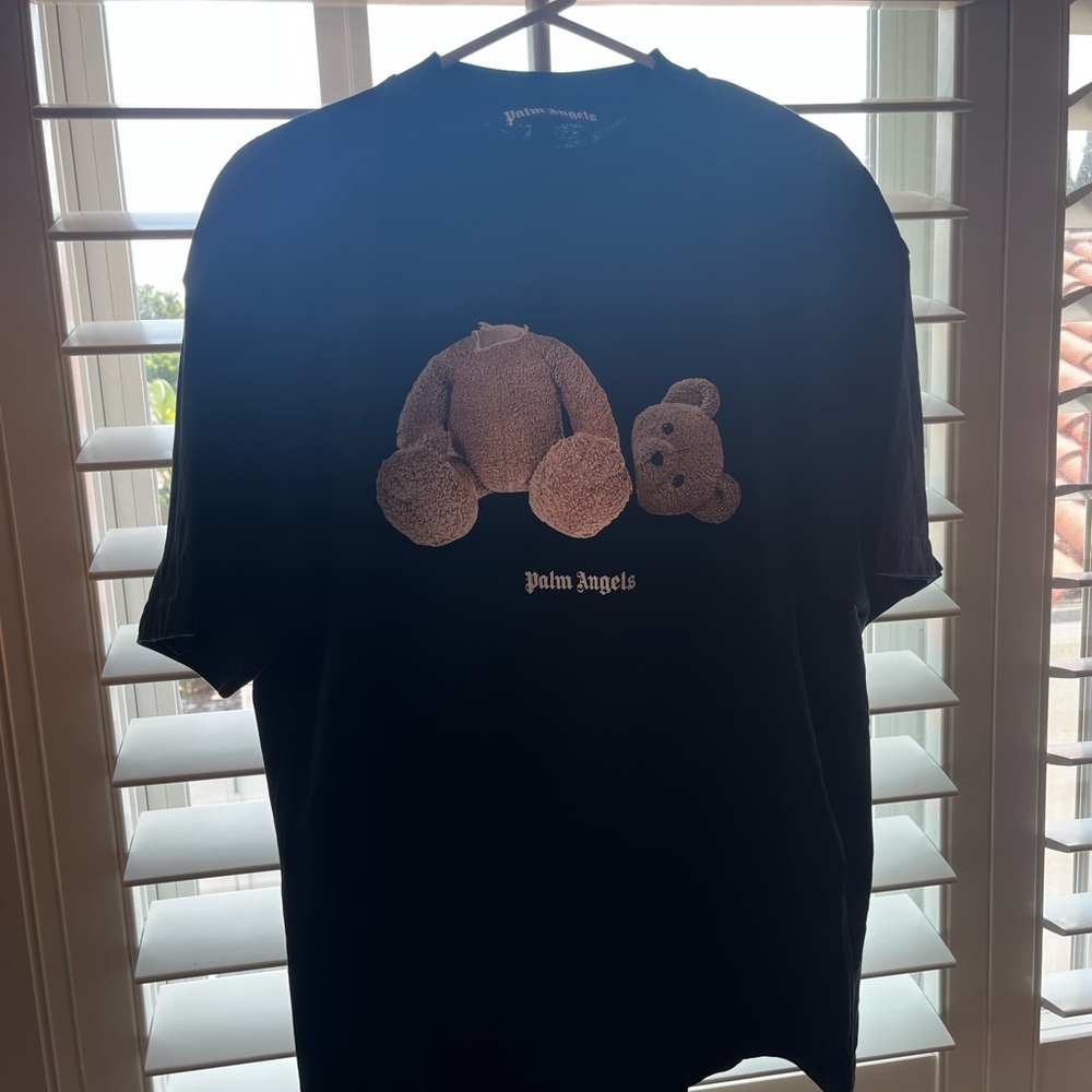 Palm angels teddy bear shirt